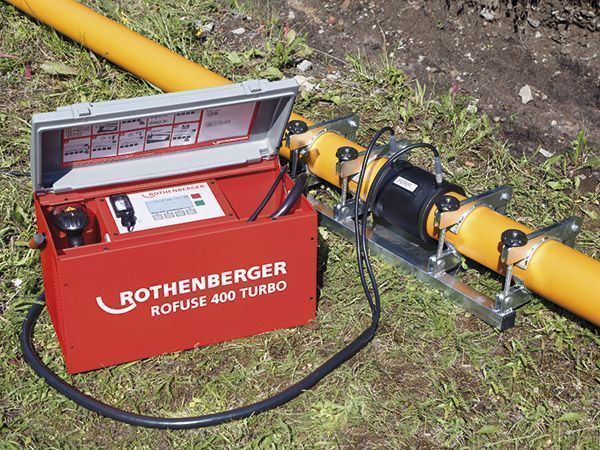 Сварочный аппарат для электромуфтовой сварки ROWELD ROFUSE 400 TURBO (Ровелд Рофьюз 400 Турбо)с протоколированием 