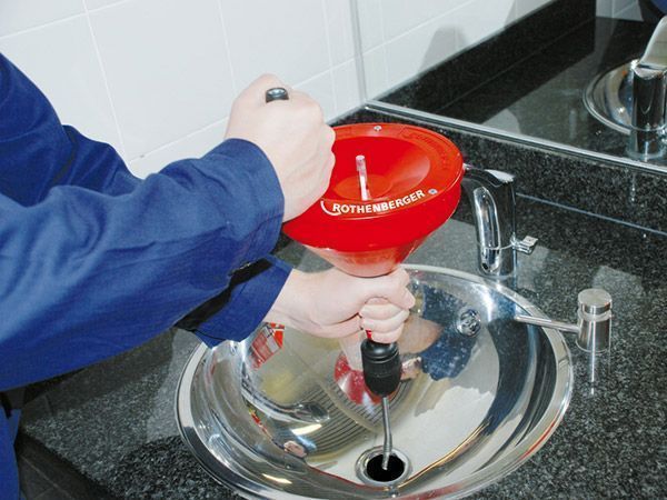 Ручное механическое устройство для прочистки труб ROSPI H