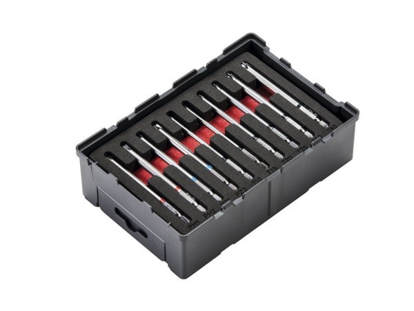 Набор бит 90 мм с цветовым кольцом, 1/4", ROBOX, 10 предметов артикул 1000002182