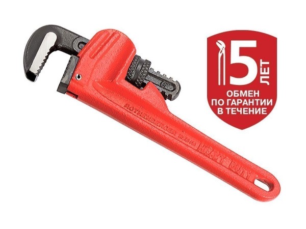 Газовый ключ HEAVY DUTY D 8", L 60" (Хэви Дьюти) артикул 70158