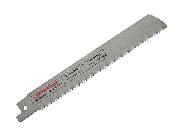 Пильное полотно для ROTIGER (Ротигер) HSS 200x25x1.6 мм / TPI 6-8 артикул 50266