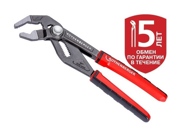 Универсальные клещи ROGRIP F 7" 2K с пластиковыми ручками (Рогрип) артикул 1000002702