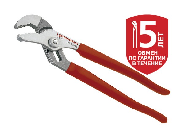 Сантехнические клещи с проточками тип CL D 1,1/2", L 9,1/2" с пластиковыми ручками. артикул - 50 -70591 Сантехнические клещи с проточками тип CL D 1,1/2", L 9,1/2" с пластиковыми ручками. артикул - 50 -70591