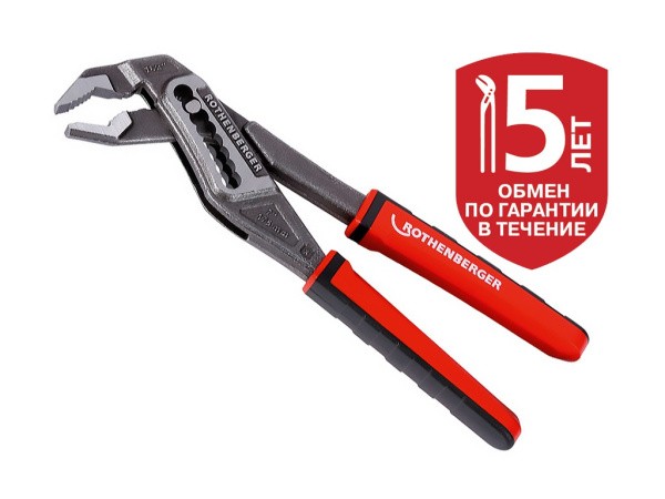 Универсальные клещи ROGRIP M 7" 2K с пластиковыми рукоятками (Рогрип) артикул 1000002698
