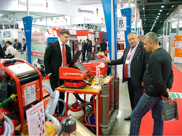 rothenberger russia на выставке aquatherm moscow 2017